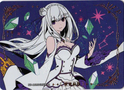 EMILIA MFR NS-10M06MFR-01 Goddess Story Anime TCG CCG Anime Card - Image 1