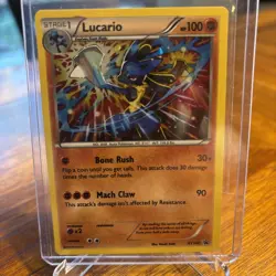 Lucario XY140 XY Promos 2016 Promo Holo Rare Holofoil Pokemon TCG Card - NM - Image 1