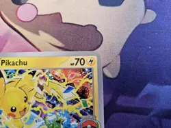 Pokemon Pikachu 2025 World Championships SVP EN 225 Promo Card Black Star Promo - Image 4