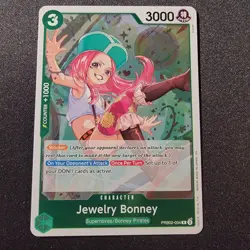 Jewelry Bonney PRB02-004 R ONE PIECE Card The Best 2 - ONE PIECE ENGLISH Foil - Image 1