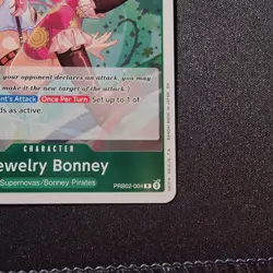 Jewelry Bonney PRB02-004 R ONE PIECE Card The Best 2 - ONE PIECE ENGLISH Foil - Image 5