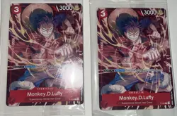 SEALED Monkey.D.Luffy - P-006 (Retail Promo) - One Piece (2) Promotion Cards - Image 3
