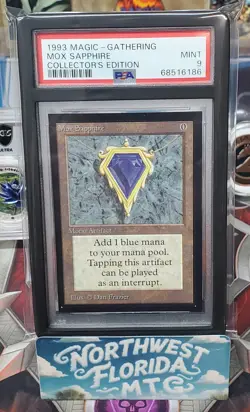 Graded MTG Cards - Complete Power Nine Set PSA - Collectors' Edition - Image 5