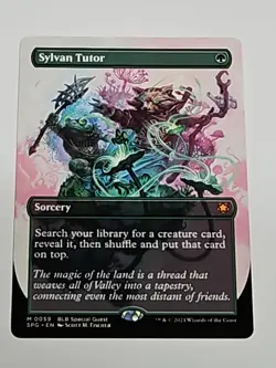 Sylvan Tutor : MTG *Borderless SPG* Special Guest #0059 - Image 1