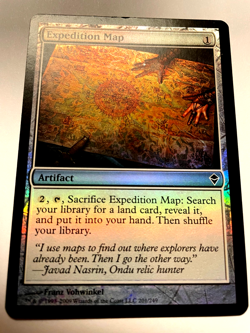Expedition Map Zendikar Foil - Image 1