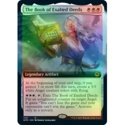 Foil The Book Of Exalted Deeds (extended Art) Adventures In The Forgotten Realms - Image 1