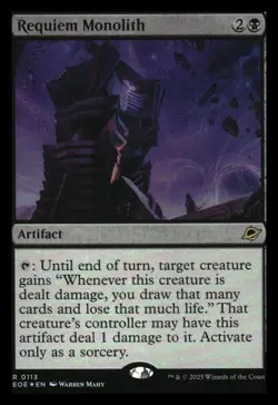 Requiem Monolith Foil Edge of Eternities MTG - NM+ - Image 1
