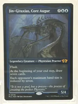 Jin-Gitaxias, Core Augur (Foil Etched) MOM: Multiverse Legends Foil - Image 1