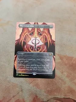 Phyrexian Altar Borderless Foil Double Masters 2022 MTG NM - Image 1