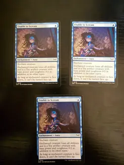 Unable to Scream - Duskmourn: House of Horror - Near Mint - Image 1