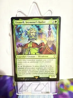 Tromell, Seymour's Butler (Surge Foil) Commander: Final Fantasy Foil - Image 1