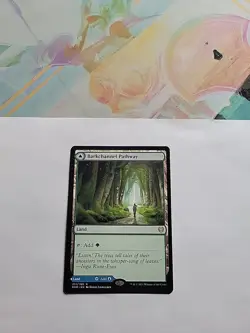 MTG - Barkchannel Pathway - Kaldheim Regular - Rare #251 - Image 2
