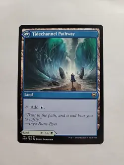MTG - Barkchannel Pathway - Kaldheim Regular - Rare #251 - Image 3