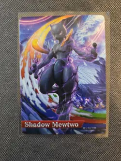 Pokemon TCG Amiibo Card Shadow Mewtwo Pokken Tournament - NM - Image 1