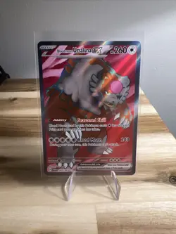 Pokemon TCG Bloodmoon Ursaluna ex SV Twilight Masquerade Ultra Rare - Image 1