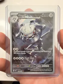 Pokemon Steelix 150/132 IR Mega Evolution NM 150/132 - Image 1