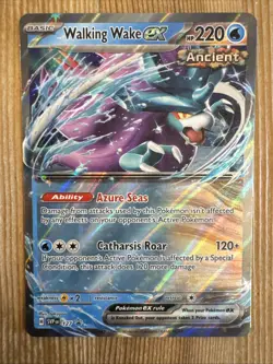 Walking Wake ex - SVP127 - Pokemon Scarlet & Violet Promo Ultra Rare Holo NM - Image 1