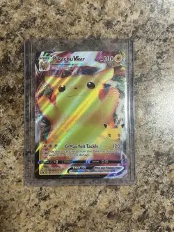 Pokemon TCG Pikachu VMAX Celebrations Black Star Promo SWSH062 NM - Image 1