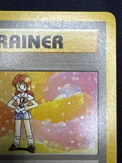 Lass 75/102 Pokemon Base Set WOTC Trainer Rare MP - Image 5