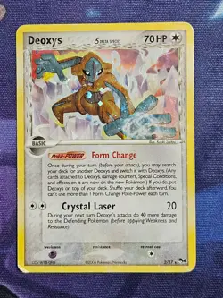 Pokemon Deoxys (Delta Species) 2/17 POP Series 4 Holo English HP - Image 1