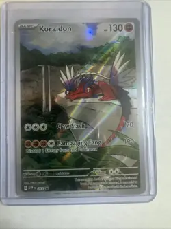 Pokemon TCG Koraidon SVP Black Star Promos SVP014 Holo Promo Promo - Image 1