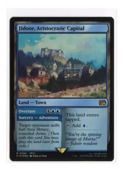 Jidoor, Aristocratic Capital R 284 Foil Final Fantasy MTG Card NM - Image 1