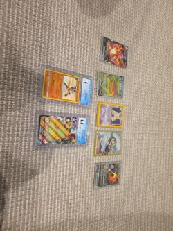 Pokemon Card Lot With 2 Graded Cards And 5 Ungraded Cards - Image 1