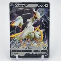 Arceus V - 122/172 - Metal UPC Promo - Brilliant Stars - Pokemon Card - NM/M - Image 1