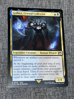 R 0225 Golbez, Crystal Collector NM Rare FFIV Final Fantasy MTG Card FIN - Image 1