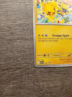 Pikachu 2025 World Championship SVP 225 Promo Card Winner's Edition NM - Image 4