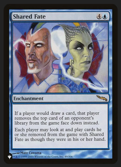 Shared Fate NM/M The List/Mystery Mirrodin MTG Magic Card - Image 1