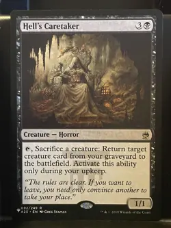 Hell's Caretaker NM/M MTG Mystery Booster 2 The List Magic Card - Image 1