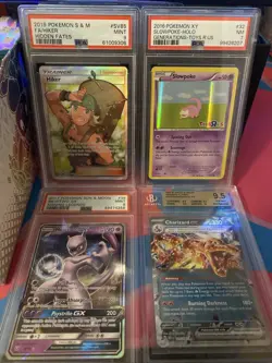 Pokemon Collection Graded Card Lot PSA AND BGS Charizard. - Image 1