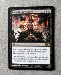 Diabolic Revelation Magic 2013 / M13 NM Black Rare MAGIC MTG CARD - Image 1