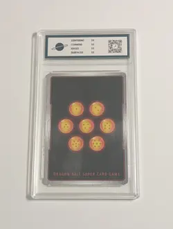 KING VEGETA INVASIONS COMMAND BT15-063 Dragon Ball RKT 10 Graded Super Rare 2021 - Image 4