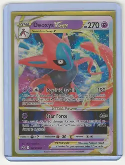 Deoxys VSTAR SWSH268 SWSH: Sword & Shield Promo Cards Holo Pokemon - Image 1
