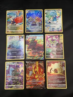 Pokemon Trainer Gallery/Galarian Gallery 9 Card Lot - LP/NM V Max/Full Art/V - Image 1