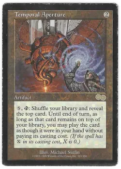 Magic the Gathering MTG - Urza's Saga: Temporal Aperture Rare Card #310 - Image 1