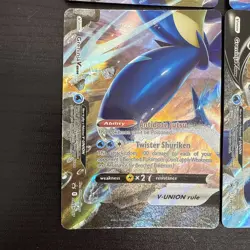 Greninja V Union Set 4 Card SWSH155-58 Black Star Promo Pokemon - Image 4