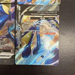 Greninja V Union Set 4 Card SWSH155-58 Black Star Promo Pokemon - Image 5