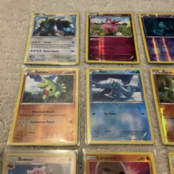 Lot of (13) Vintage Pokemon All Holo Foils Rare Cards NM-LP 2014-17 - Image 2