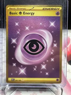 Pokemon Scarlet & Violet Basic Physic Energy Card 207/165 Secret Energy - Image 1