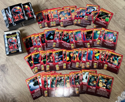 Mortal Kombat Red Border Edition Kard Game 280 MK Card Lot~Deck Box 1992 - Image 1