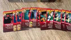 Mortal Kombat Red Border Edition Kard Game 280 MK Card Lot~Deck Box 1992 - Image 3