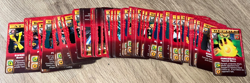 Mortal Kombat Red Border Edition Kard Game 280 MK Card Lot~Deck Box 1992 - Image 4
