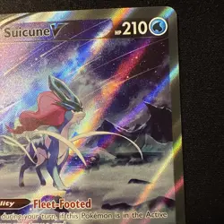 Suicune V Alt Crown Zenith Galarian Gallery GG38 Pokemon Card Near Mint - Image 3