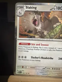 SLAKING - 162/193 Paldea Evolved - NM - Cosmos Holo - Pokemon TCG Card - Image 2