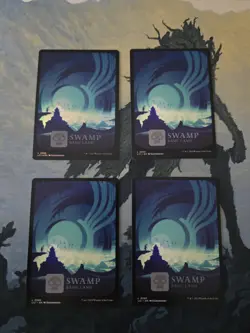 MTG LCI Swamp 0289 x4 NM (1 Foil) - Image 1