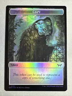 MTG / Everywhere Copy Double-Sided Token / DSK / #16 / FOIL / NM - Image 2