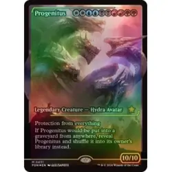 Foil Progenitus (showcase) M/NM Magic: The Gathering MTG Foundations - Image 1